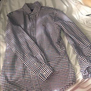 long sleeve button up polo shirt